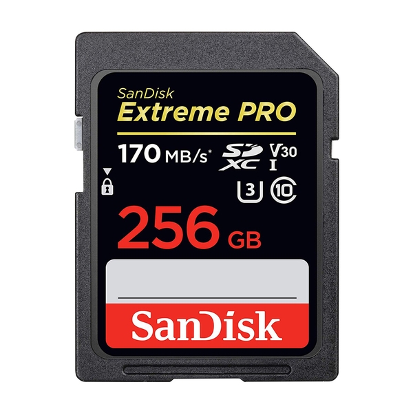 Thẻ nhớ SDXC SanDisk Extreme Pro U3 V30 1133x 256GB SDSDXXY-256G-GN4IN 170MB/s