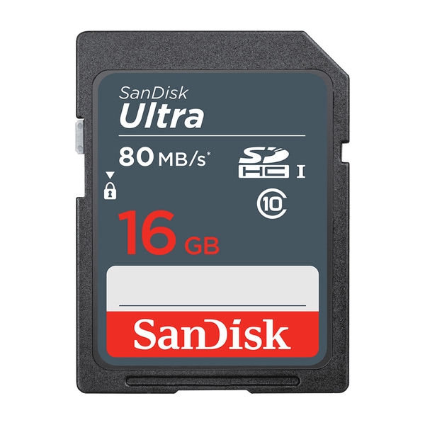 Thẻ nhớ SDHC SanDisk Ultra Lite 16GB 80MB/s SDSDUNS-016G-GN3IN