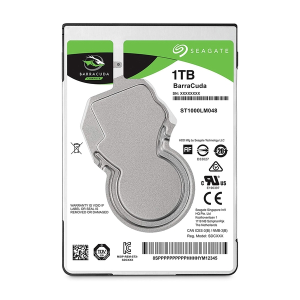 HDD Seagate BarraCuda 1TB 2.5 inch SATA III 128MB Cache 5400RPM ST1000LM048