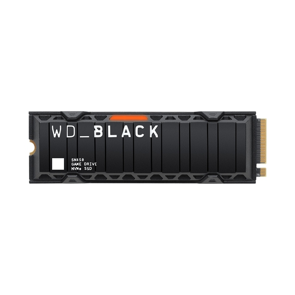 SSD WD Black SN850 PCIe Gen4 x4 NVMe M.2 2TB WDS200T1XHE (Có tản nhiệt)