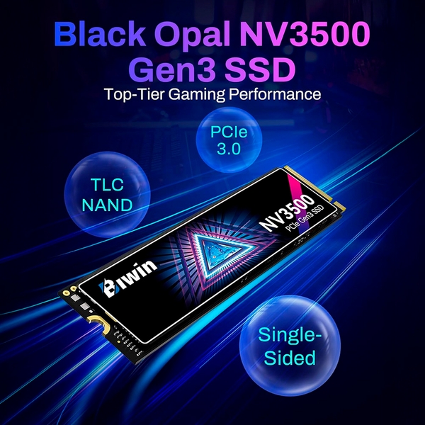 SSD Biwin Black Opal NV3500 512GB PCIe Gen3 x4 NVMe M.2
