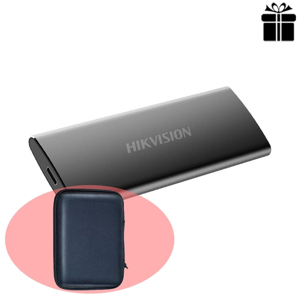 Ổ cứng di động 256GB External SSD Hikvision T200N USB 3.1 Type-C T200N(STD)/256G