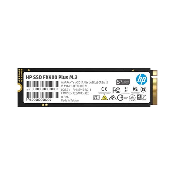 SSD HP FX900 Plus 2TB M.2 PCIe 4.0 x4 NVMe 7F618AA