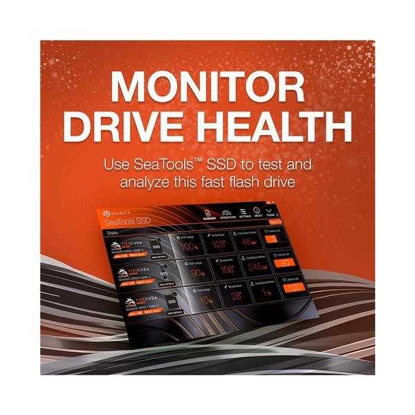 SSD Seagate Firecuda 520 PCIe Gen4 x4 NVMe 500GB