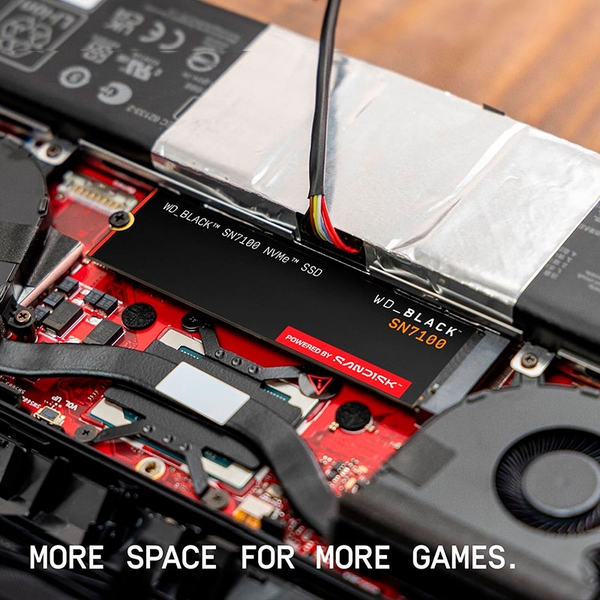 内蔵型SSD WD Black SN7100 M.2 2280 NVMe SSD 4TB Wd ssd m.2 2280 4tb black sn7100 pcie 4.0/nvme di - eMAG.ro