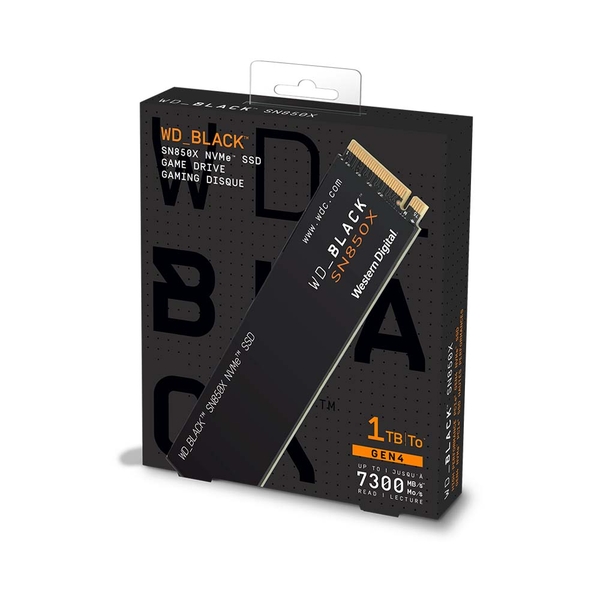 内蔵型SSD Western Digital SN850X Gen4 1TB ssd-wd-black-sn850x-pcie-gen4-