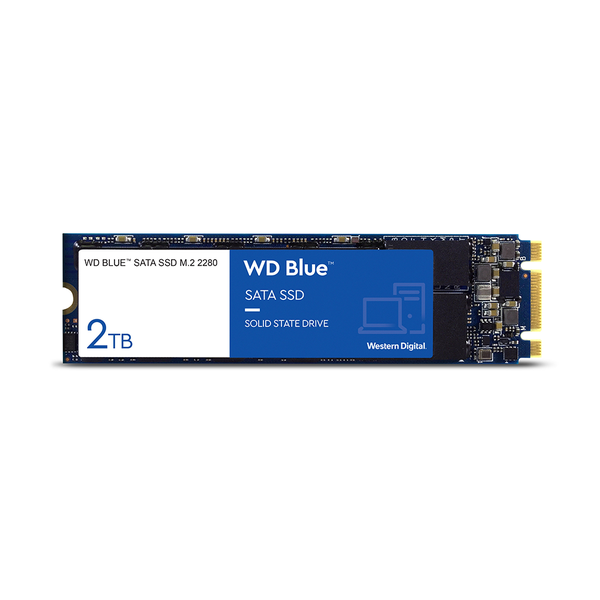 SSD Western Digital Blue 3D-NAND M.2 2280 SATA III 2TB WDS200T2B0B