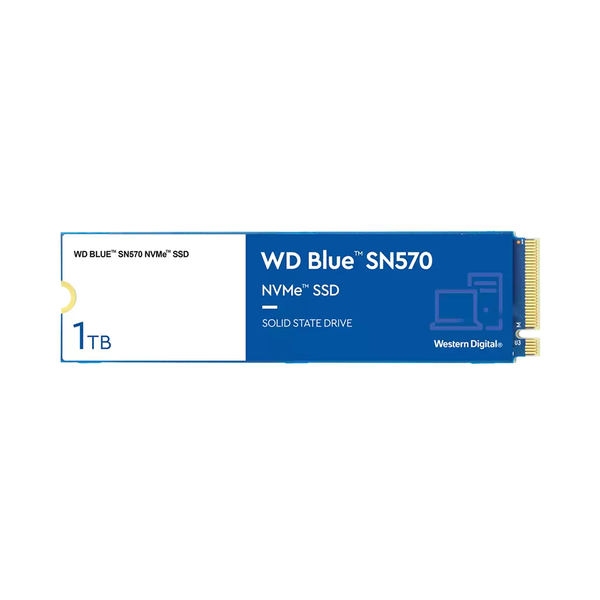 SSD Western Digital Blue SN570 PCIe Gen3 x4 NVMe M.2 1TB WDS100T3B0C