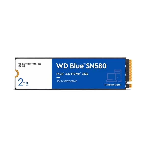 SSD Western Digital Blue SN580 2TB PCIe Gen4 x4 NVMe M.2 WDS200T3B0E