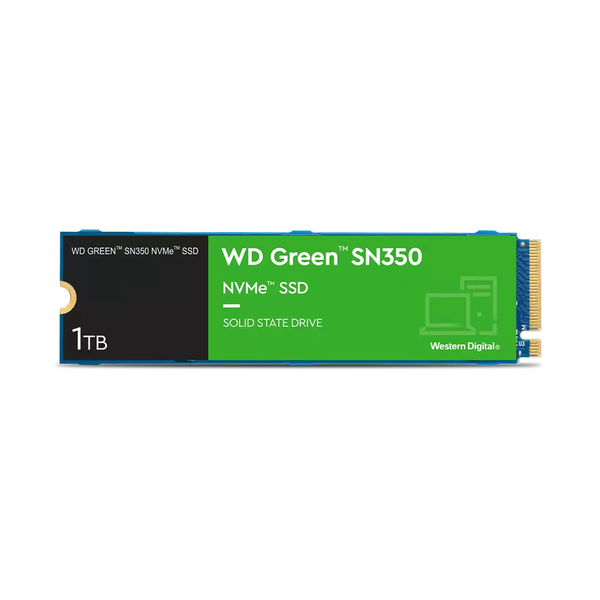 SSD Western Digital Green SN350 PCIe Gen3 x4 NVMe M.2 1TB WDS100T3G0C