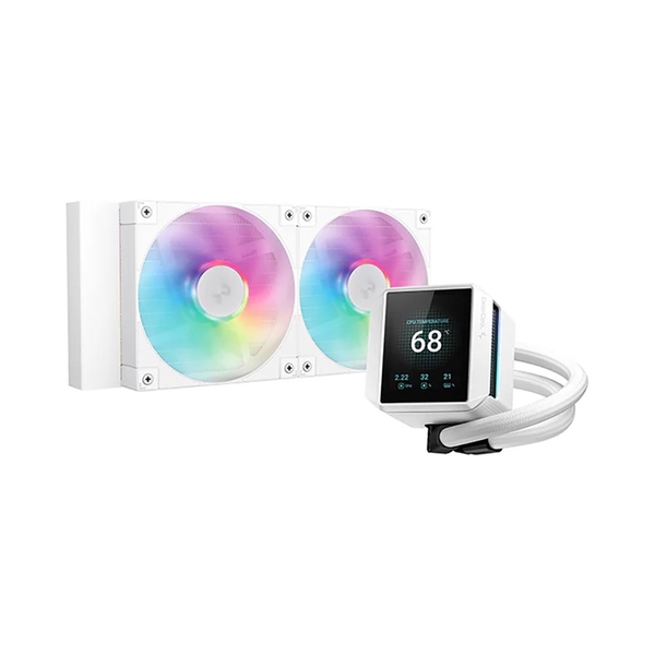 Tản nhiệt nước AIO Deepcool MYSTIQUE 240 WH ARGB R-LX240-WHDSNMCP-G-1