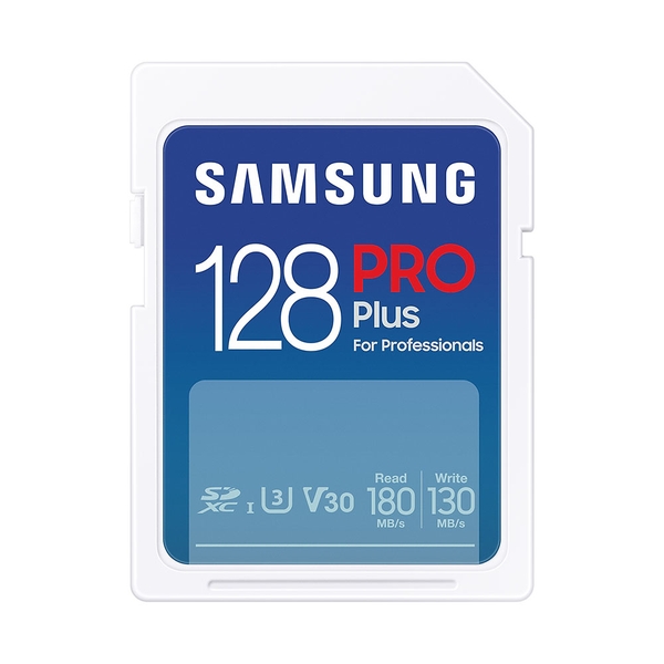 Thẻ nhớ SDXC Samsung Pro Plus U3 128GB 180MB/s MB-SD128S/APC