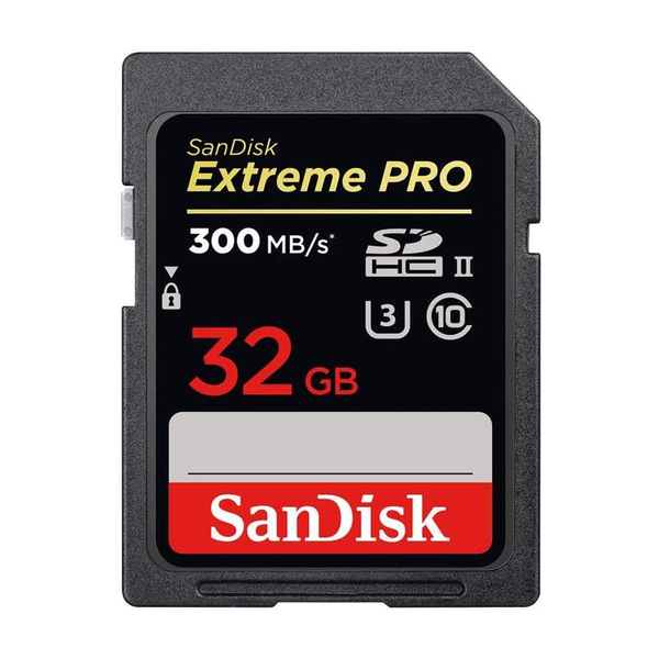 Thẻ nhớ SDHC SanDisk Extreme Pro UHS-II U3 32GB 300MB/s SDSDXPK-032G-GN4IN