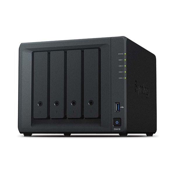 Thiết bị lưu trữ mạng NAS Synology DS418