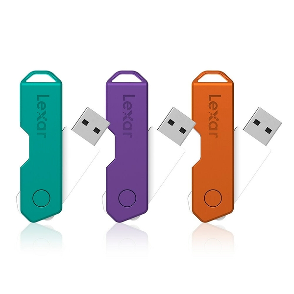 Combo USB 2.0 Lexar JumpDrive TwistTurn2 64GB LJDTT2X064G-B3NNG