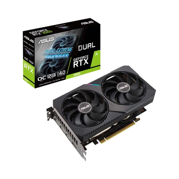 VGA Asus Dual GeForce RTX 3060 V2 OC Edition 12GB GDDR6 DUAL-RTX3060-O12G-V2