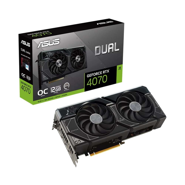 VGA Asus Dual GeForce RTX 4070 12GB GDDR6X DUAL-RTX4070-12G