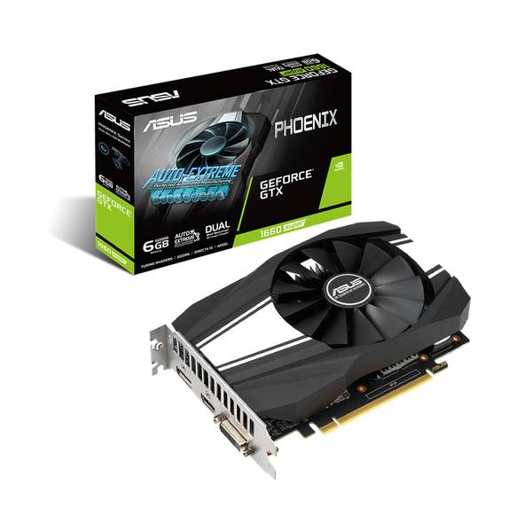 VGA Asus Phoenix GeForce GTX 1660 SUPER 6GB GDDR6 PH-GTX1660S-6G-BULK