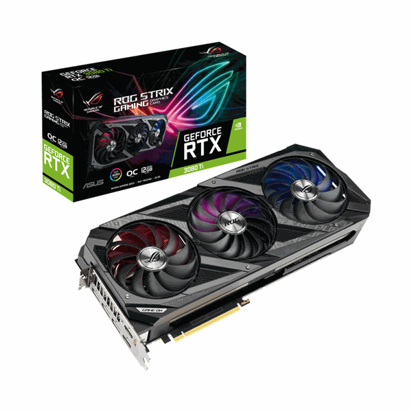 VGA Asus ROG Strix GeForce RTX 3080 Ti OC Edition 12GB GDDR6X ROG-STRIX-RTX3080TI-O12G-GAMING