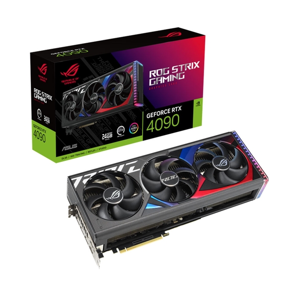 VGA Asus ROG Strix GeForce RTX 4090 24GB GDDR6X ROG-STRIX-RTX4090-24G-GAMING