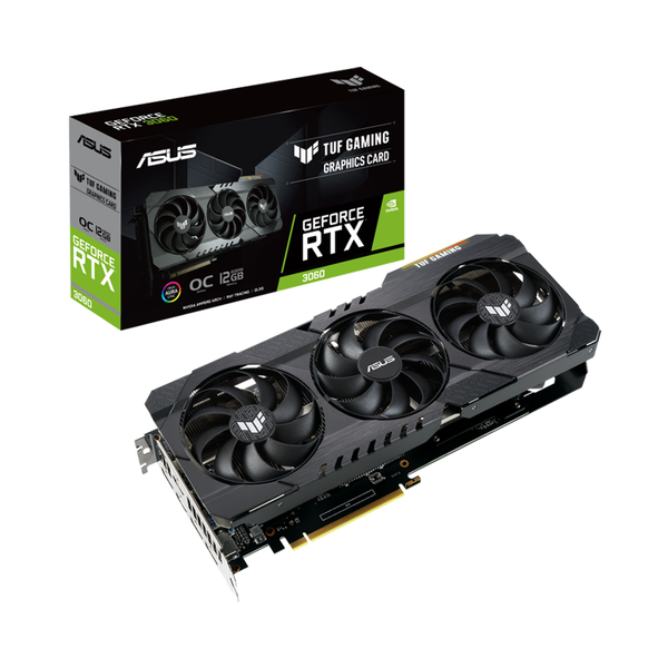 VGA Asus TUF Gaming GeForce RTX 3060 V2 OC Edition 12GB GDDR6 TUF-RTX3060-O12G-V2-GAMING