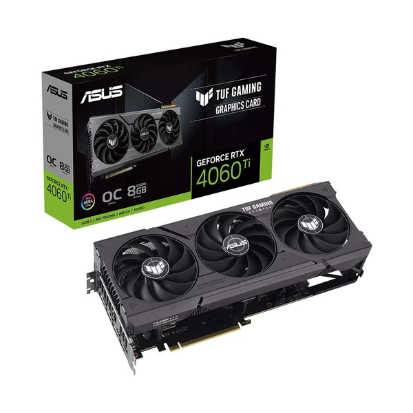 VGA Asus TUF Gaming GeForce RTX 4060 Ti OC Edition 8GB GDDR6 TUF-RTX4060TI-O8G-GAMING