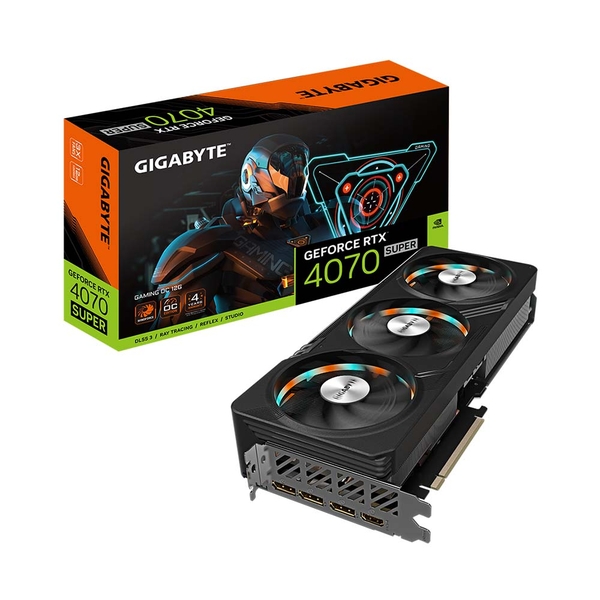 VGA Gigabyte GeForce RTX 4070 Super Gaming OC 12G GDDR6X GV-N407SGAMING-OC-12GD