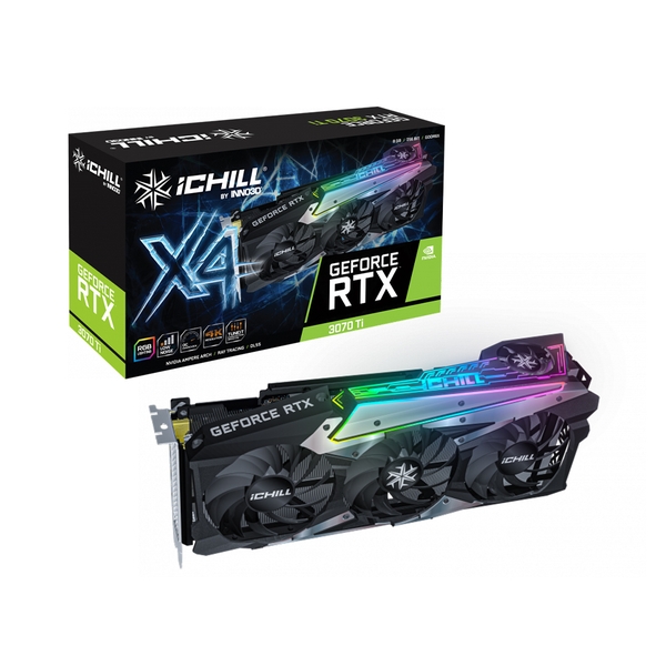 VGA INNO3D GeForce RTX 3070 Ti Ichill X4 8GB GDDR6X C307T4-086XX-1820VA35