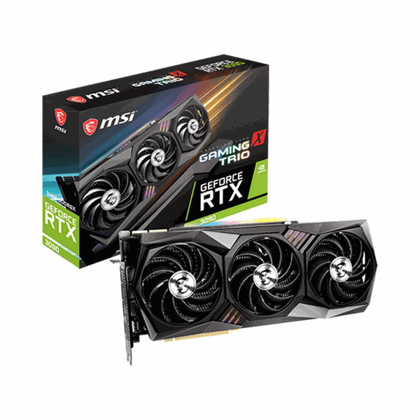 VGA MSI GeForce RTX 3090 GAMING X TRIO 24GB GDDR6X RTX-3090-GAMING-X-TRIO-24G