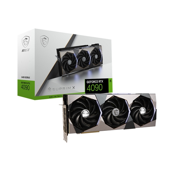 VGA MSI GeForce RTX 4090 SUPRIM X 24G GDDR6X RTX-4090-SUPRIM-X-24G