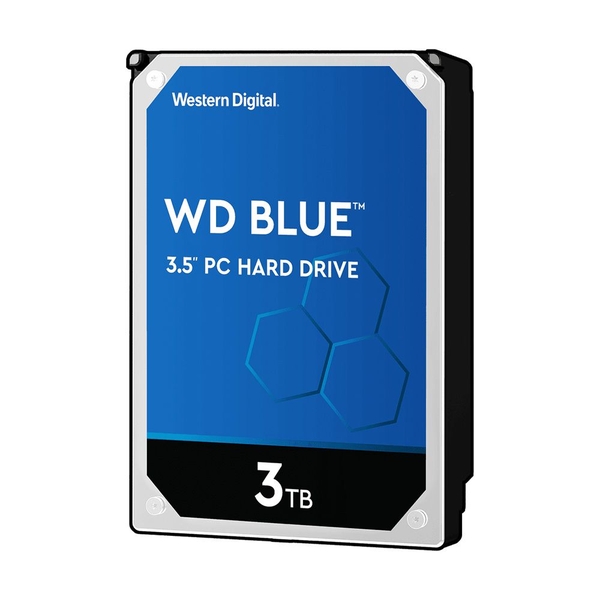 Ổ cứng HDD WD Blue 3TB 3.5 inch SATA III 64MB Cache 5400RPM WD30EZRZ