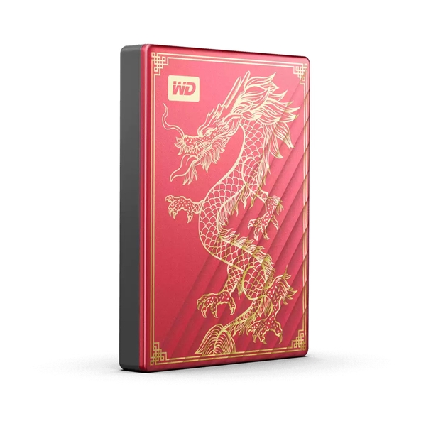 Ổ cứng di động 2TB WD My Passport Ultra Limited Edition Dragon USB 3.2 ...