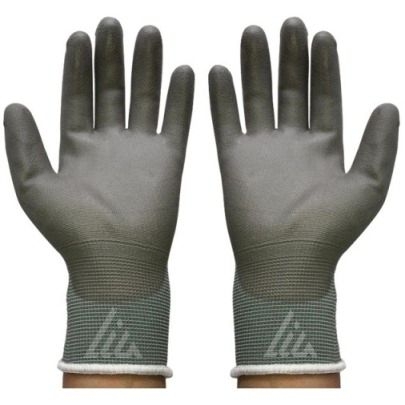 Găng tay phủ PU lòng bàn tay chống tĩnh điện ESD dùng trong phòng sạch –  LILA