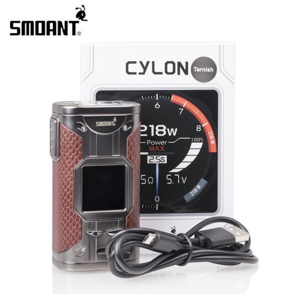 Thân Box Mod SMOANT CYLON 218W TC - Hàng Authentic (Tặng 02 Pin 18650)