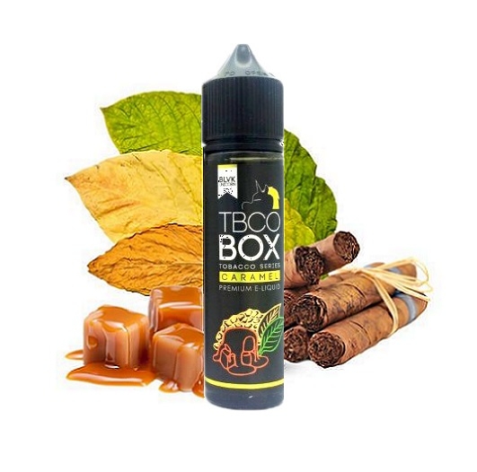 Tinh Dầu Vape BLVK TBCO-Box (3MG/60ML) - (TBCO-Caramel)