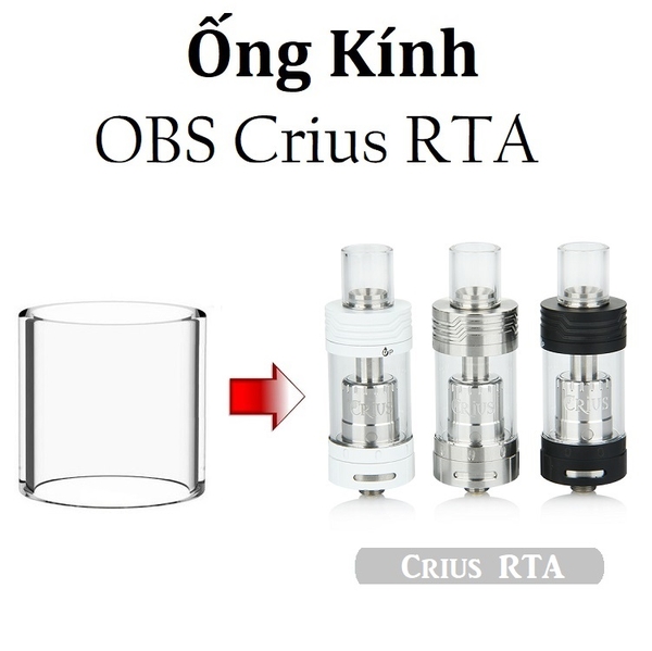 Ống Kính Thủy Tinh Cho Buồng Đốt OBS Crius RTA