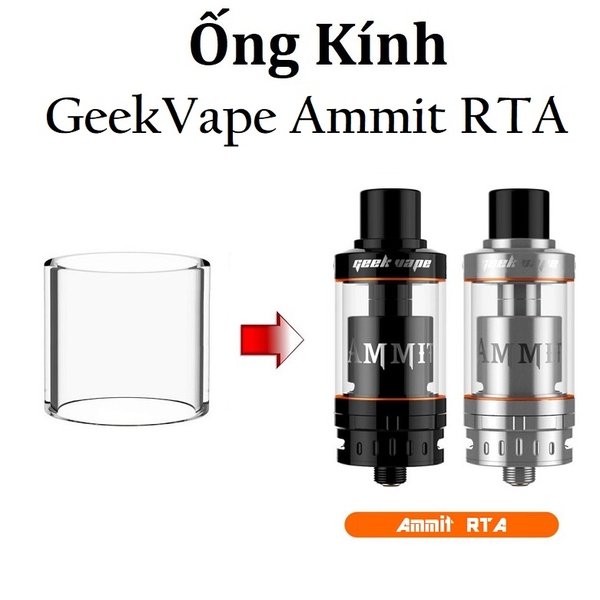 Ống Kính Thủy Tinh Cho Buồng Đốt Geekvape Ammit RTA