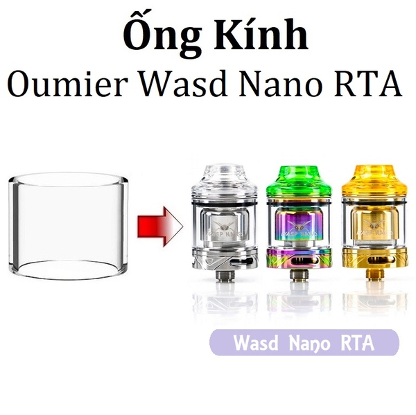 Ống Kính Thủy Tinh Cho Buồng Đốt Oumier Wasp Nano RTA