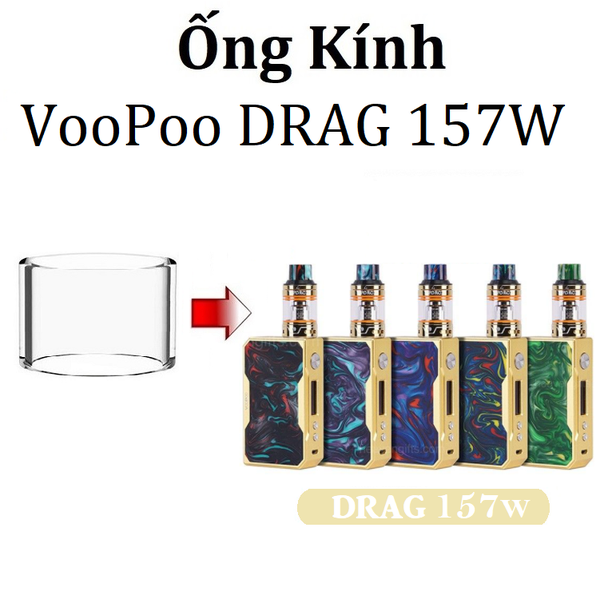 Ống Kính Thủy Tinh Cho Buồng Đốt VooPoo DRAG 157W