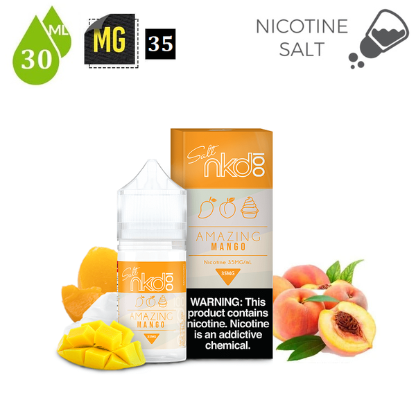 Tinh Dầu Salt Nic NKD100 (35mg / 30ml) - (Amazing Mango)