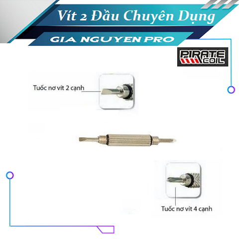 Vít 2 Đầu Chuyên Dụng Mở Ốc Tank _ Buồng Đốt