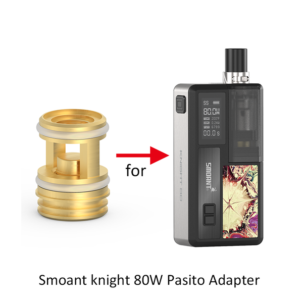 Bộ Adapter Chuyển Đổi OCC Pasito Cho Smoant Knight 80 Pod Kit (để sử dụng bất kỳ cuộn dây Pasito nào)