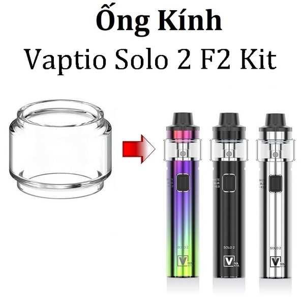 Ống Kính Thủy Tinh Cho Buồng Đốt Vaptio Solo 2 F2 (6ml)