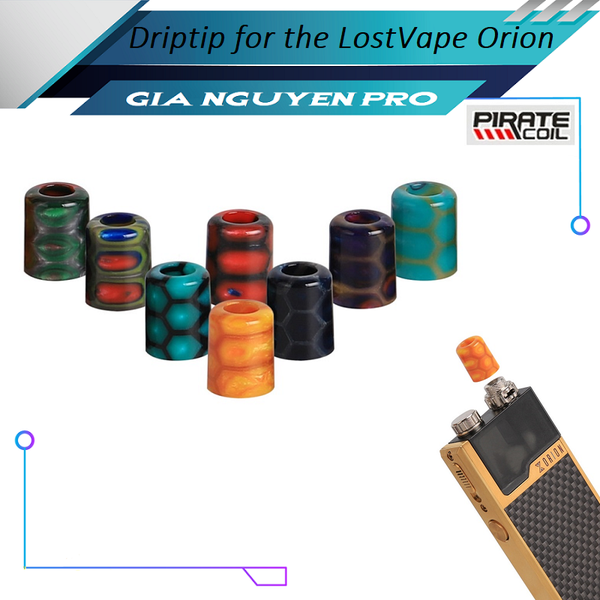 Đầu Driptip for Lostvape Orion (17mm x 11mm)