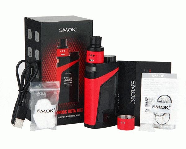 Box Mod SMOK SKYHOOK RDTA BOX 220W Full Kit - Hàng Authentic
