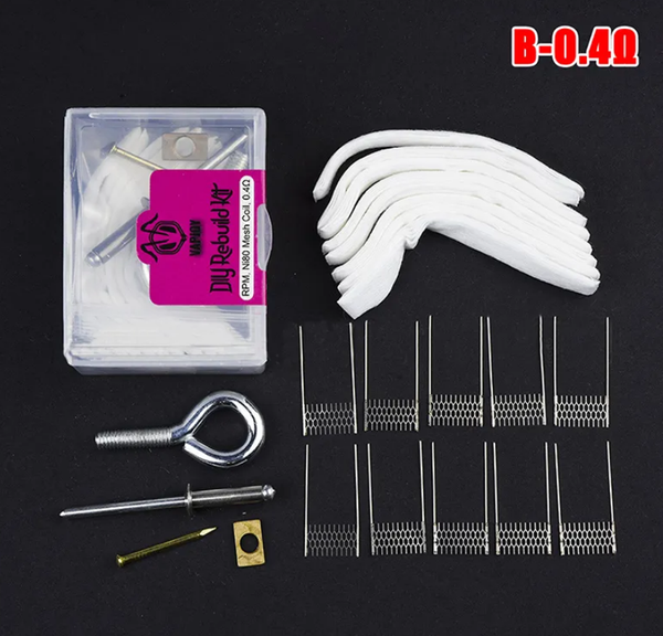 Bộ Rebuild Kit RPM 0.4ohm Ni 80 (coil lưới) - Rebuild occ 0.4 cho RPM - Hàng chính hãng (RBGNP16)