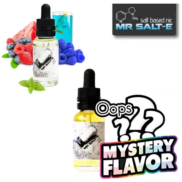 Tinh Dầu Vape Salt Nic MR.SALT-E (45mg / 30ml) - (#6 Opps - Hương vị MR.SALT-E)