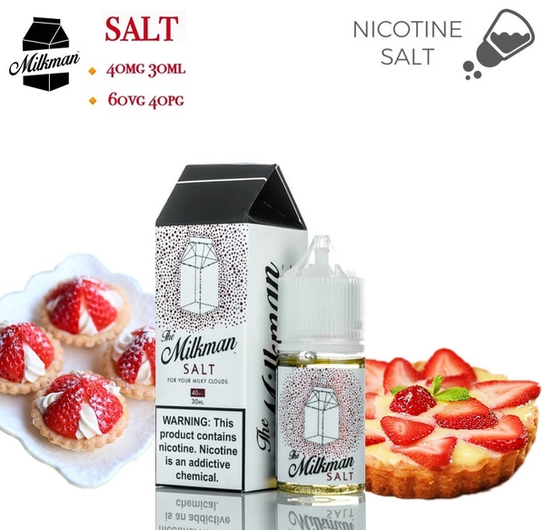 Tinh Dầu Salt Nic THE MILKMAN SALT (40mg / 30ml) - (#5 The Milkman)