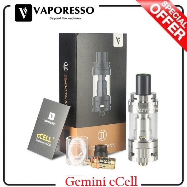 Đầu Đốt Gemini cCell Ceramic Tank by VAPORESSO (size 22.5mm) - hàng Authentic