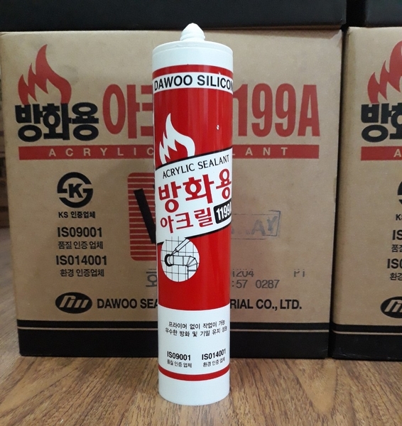 KEO SILICONE CHỐNG CHÁY DAWOOSIL 1199A HÀN QUỐC